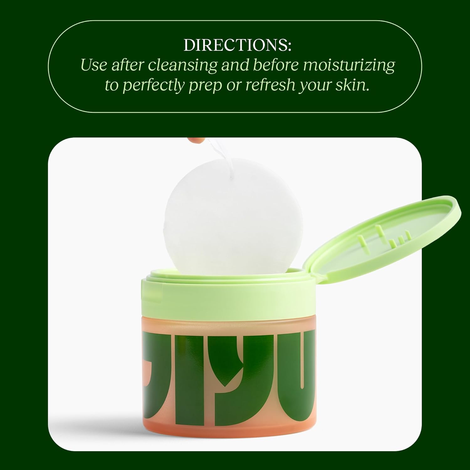 JIYU | Toner Pads | 100 Pads