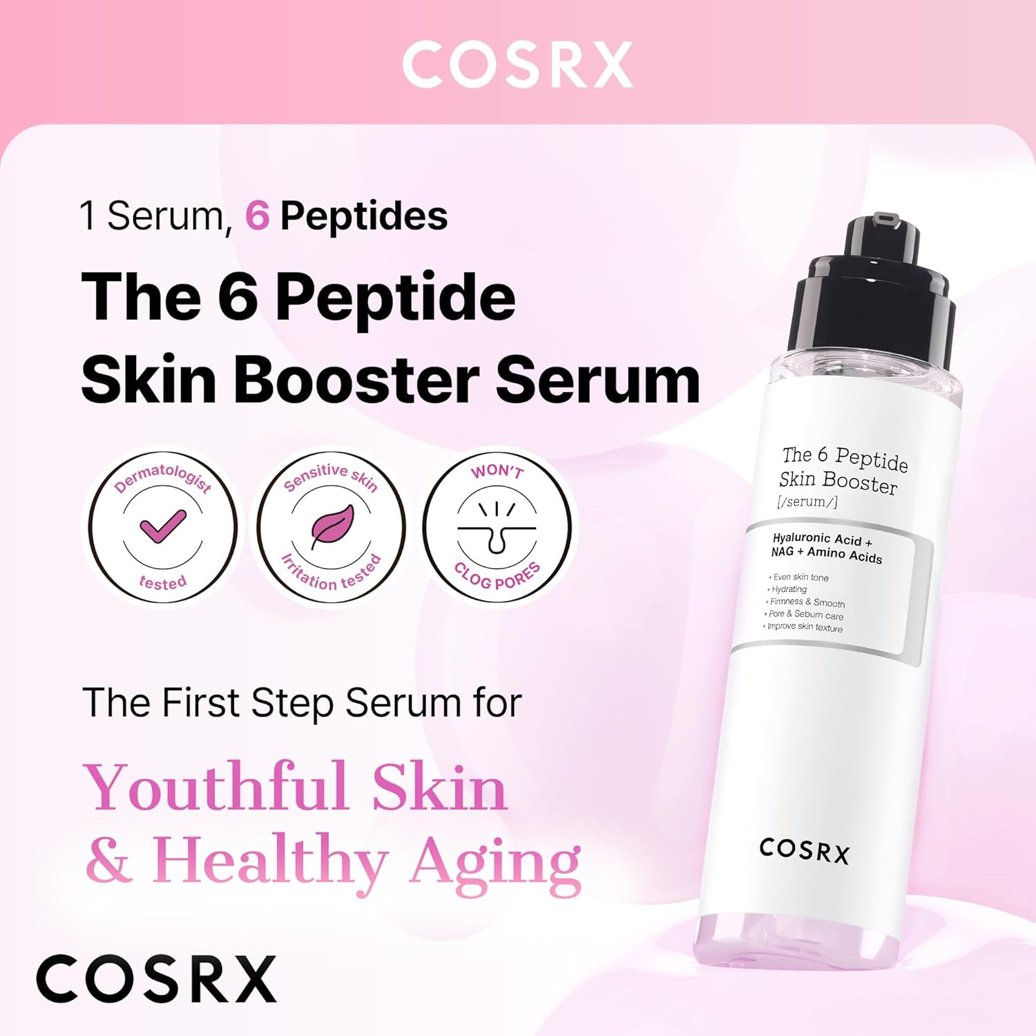 COSRX | The 6 Peptide Skin Booster Serum