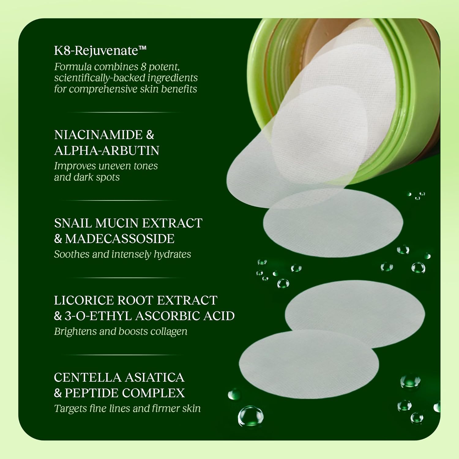 JIYU | Toner Pads | 100 Pads
