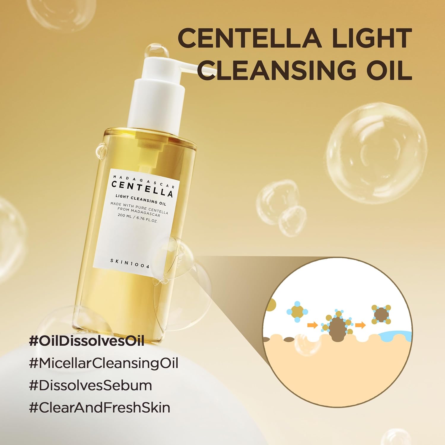 SKIN1004 | Madagascar Centella Light Cleansing Oil