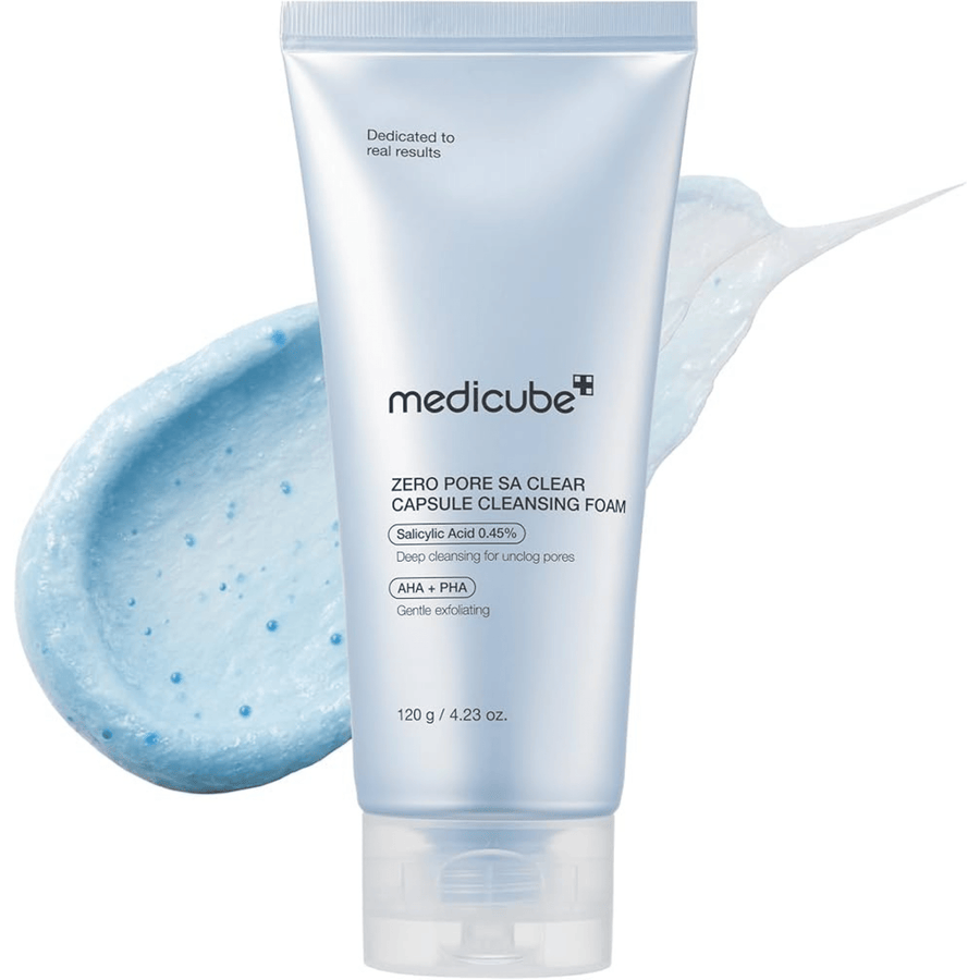 Medicube | Zero Pore Clear Blue Capsule Facial Deep Cleanser - skin28