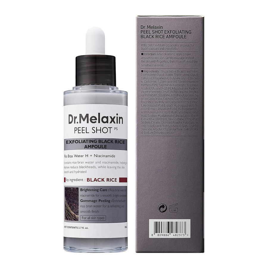 Dr. Melaxin Peel Shot Glow Rice Ampoule Duo - skin28