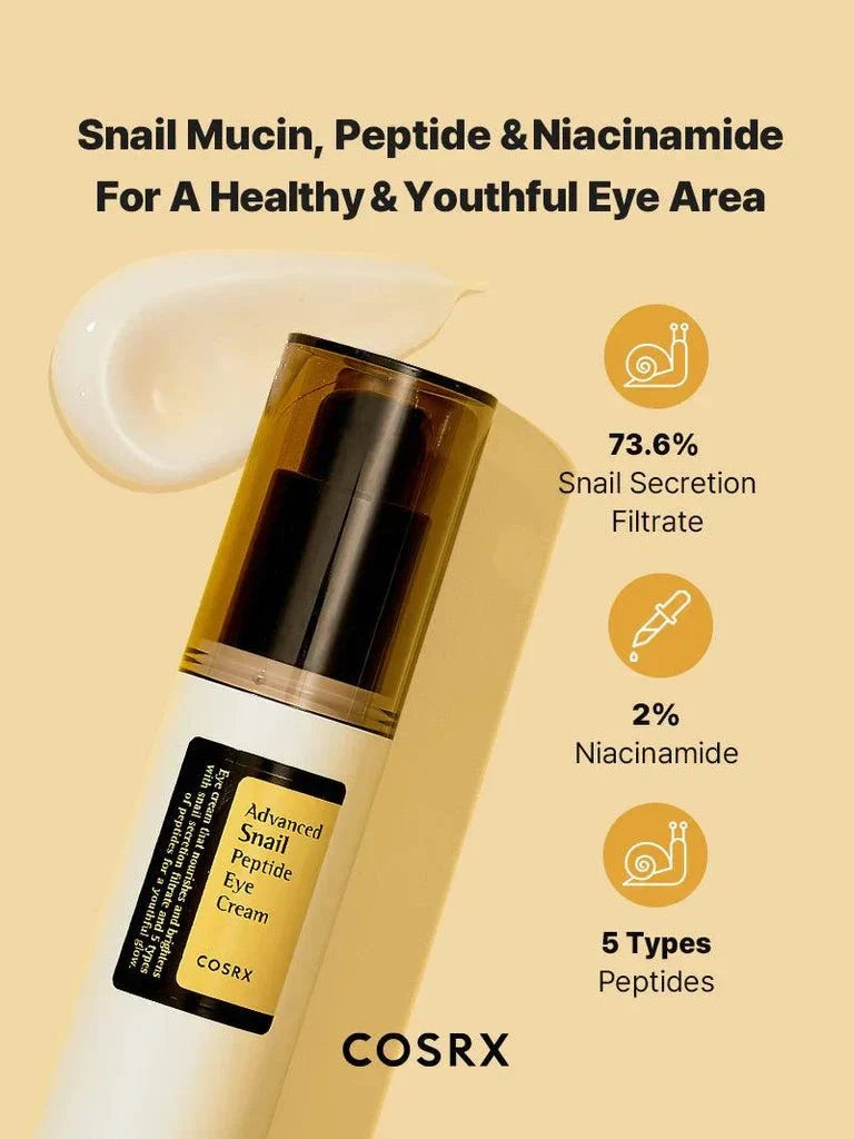 COSRX | Advanced Snail Peptide Eye Cream - skin28