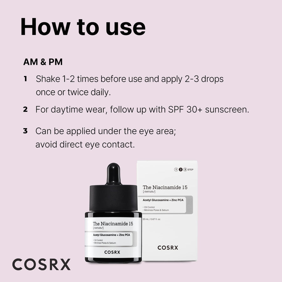 COSRX | The Niacinamide 15 Serum - skin28