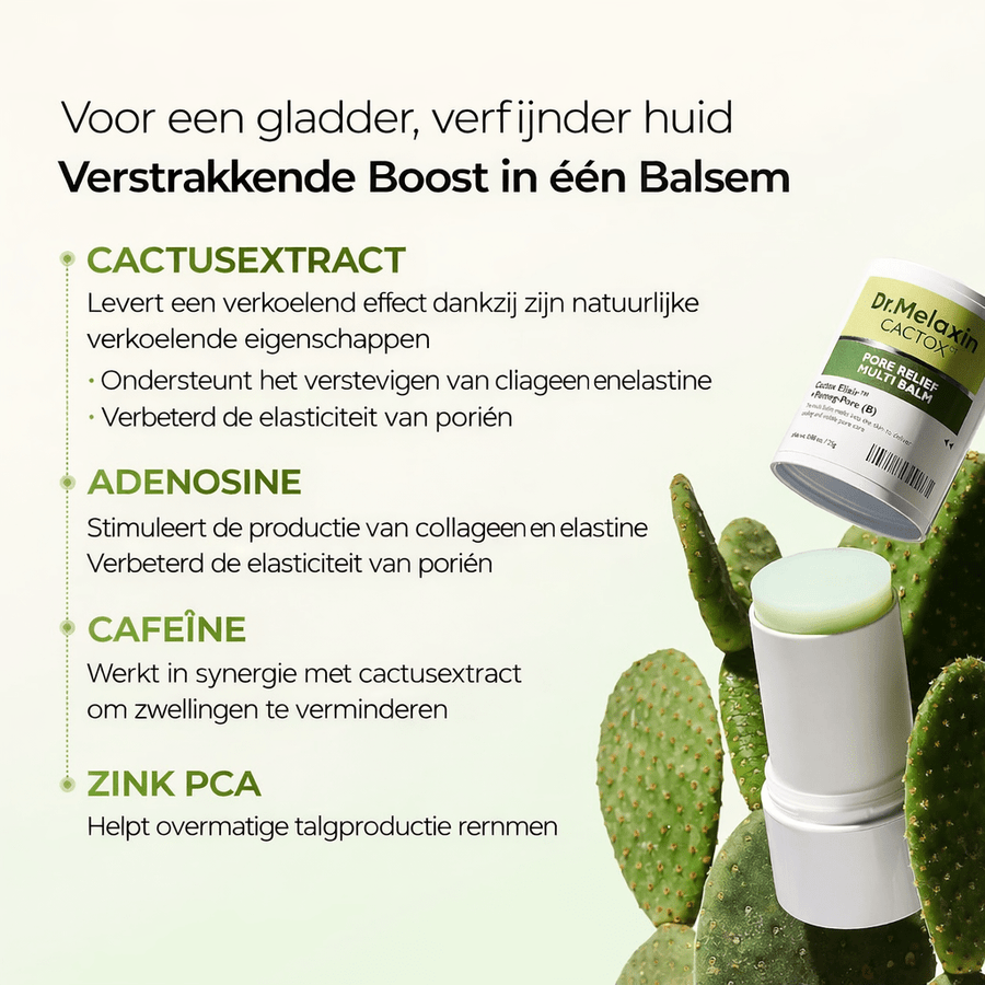 Dr. Melaxin | Cactox Pore Relief Multi Balm Stick - skin28