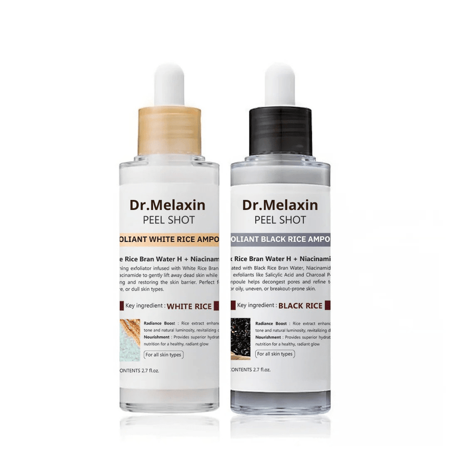 Dr. Melaxin Peel Shot Glow Rice Ampoule Duo - skin28