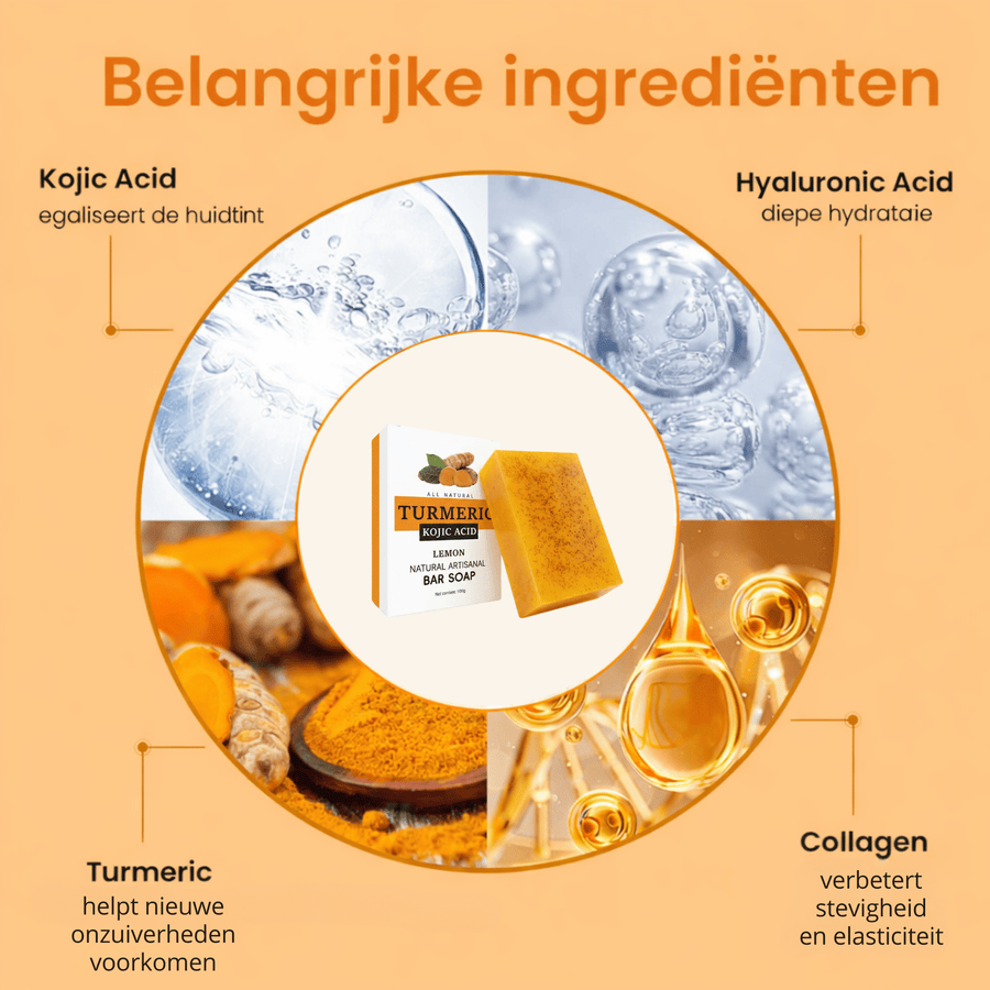 Tumeric & Kojic Acid Soap - skin28